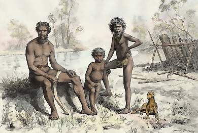 Australie, Groupe D´Indigènes Du North Queensland