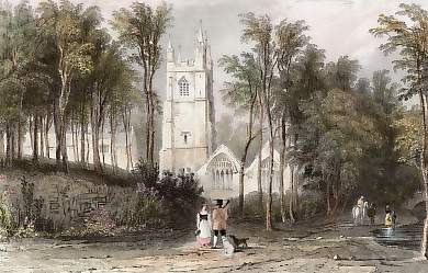 St Mawgan Church and Lanhern Nunnery, Cornwall