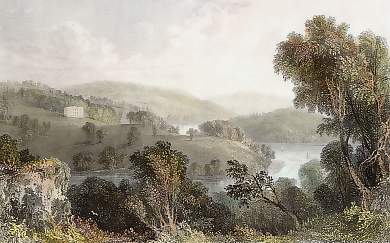 Sharpham, on the River Dart,  Devonshire