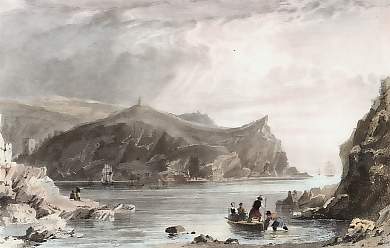 Fowey Harbour, St Saviour´s Chapel, & Polwan Castle