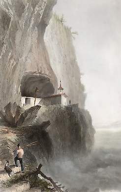 The Wild-Kirchlein, or Hermitage, Canton of Appenzel