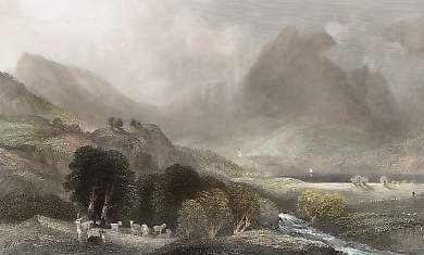 Loch-Goil, from the Head of the Lake , Argyllshire