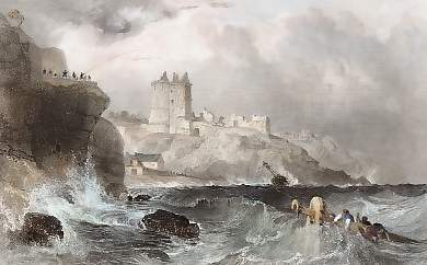 Ravenscraig Castle Near Kirkcaldy, Fifeshire