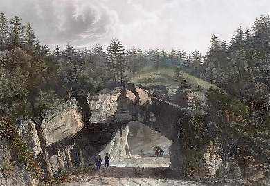 Pierre Pertuis Bei Tavannes, Schweiz