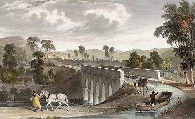 Rolle Canal, & Rolle Aqueduct, Near Torrington, Devonshire