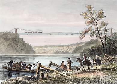Pont Suspendu Sur Le Niagara