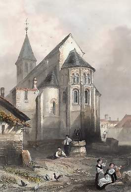 Eglise St Aignan à Cosnes