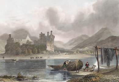 Kilchurn Castle, Loch Awe, Argylshire