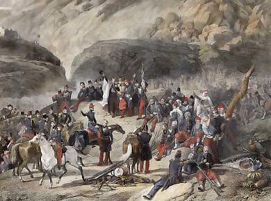 L´Armée Francaise Emporte leTeniah De Mouzaia, 12 Mai 1840, Occupation Du Col