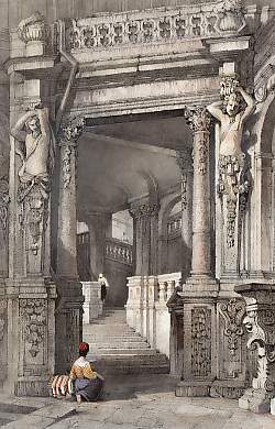 Interior of Zwinger Palace, Dresden