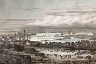 The Hudson, New York and Brooklyn, from the Navy-Yard