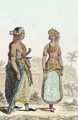 Costume De Fiancé et De Fiancée Javanais