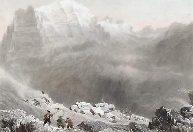 Dormeilleuse, High Alps, the Scene of Felix Neffs Labours