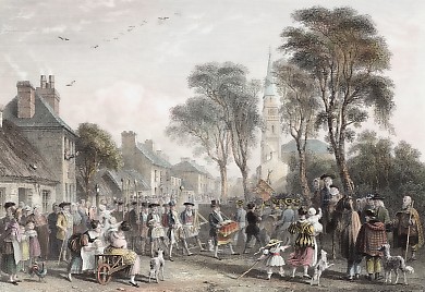 Tarbolton, Procession of St James Lodge