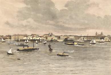 Para, Vue Prise Sur Le Fleuve