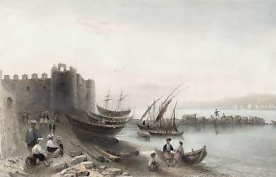 Tortosa from the Island of Ruad