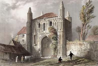 Gateway of St John´s Abbey, Colchester, Essex