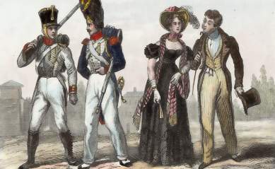 Costumes Sous Louis XVIII