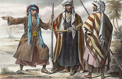 Costumes Des Habitans Du Désert De L´Arabie