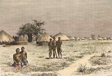 Vue Prise à Secheké, Capitale Des Ba-Rotsé