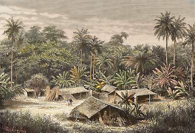 Paysage Au Sud Du Congo, Dans Les Environs De Quissama