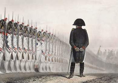 Napoléon Passant La Revue De Sa Garde, 1811