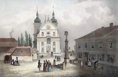 Die Kirche in Alt-Bunzlau