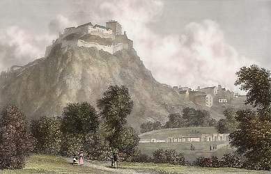 Edinburgh Castle from Princes Street