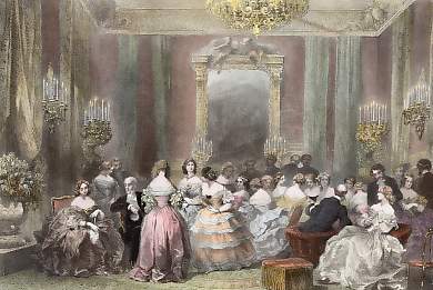 Un Salon Du Grand Monde
