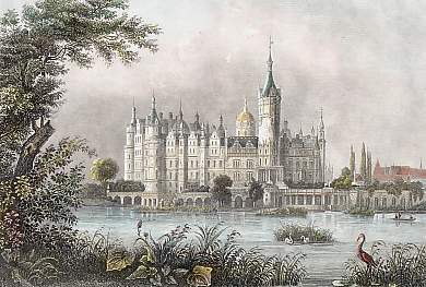 Das Grossherzogsliche Schloss in Schwerin