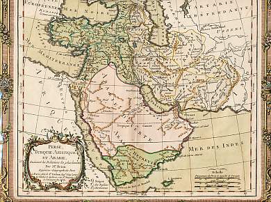 Perse, Turquie Asiatique et Arabie