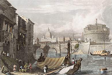Bridge and Castle of Angelo, Rome