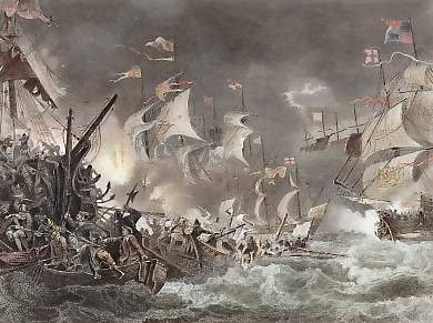 The Defeat of the Spanish Armada