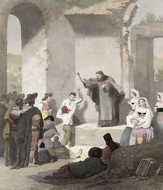 Eine Predigt in Den Ruinen Roms