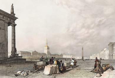 The Admiralty Square, St Petersburg