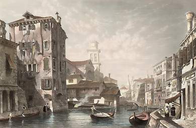 Rio San Trovaso, Venedig