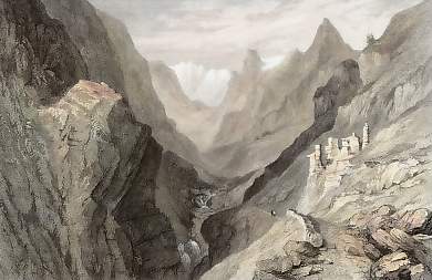 Ruins of Fort Mirabouc, Val Pelice