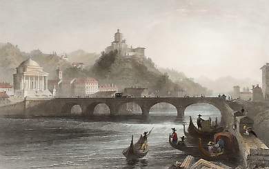 The Bridge of the Po, Turin