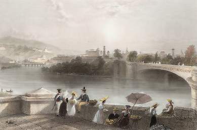 The River Dora, Turin