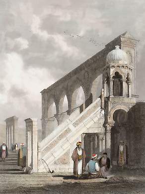 Jerusalem, Pulpit on the Platform of the Mosque of Omar