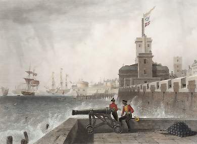 View from the Saluting Platform, Portsmouth