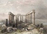 Ruins of the Temple of Minerva in Aegina