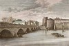 Limerick , Le Pont De Thomond et Le Château Du Roi
