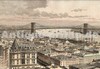 Pont De Brooklyn, Vue Prise De New York