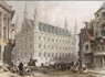 Town Hall of Louvain, with Part of the Cathedral