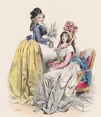 Modes Parisiennes, Règne De Louis XVI, D´après Boi