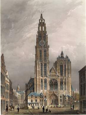 Die Cathedrale in Antwerpen