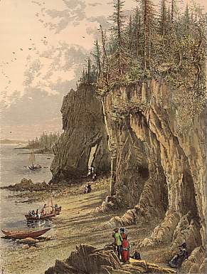 The Cliffs Near "the Ovens", Mount Desert Island, Maine